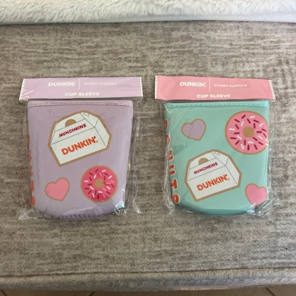 Stoney Clover Lane X Dunkin&rsquo; Donuts &ndash; Pouch Piccola In Ecopelle Colorata, Edizione Limitata &ndash; Spedizione Immediata!